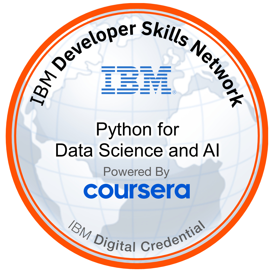 Python for Data Science IBM Certificate